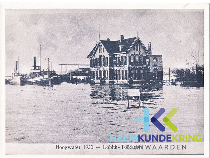 1920 Tolkamer Hoogwater Douanekantoor