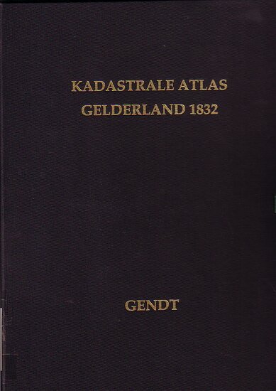 Kadastrale atlas Gelderland 1832 