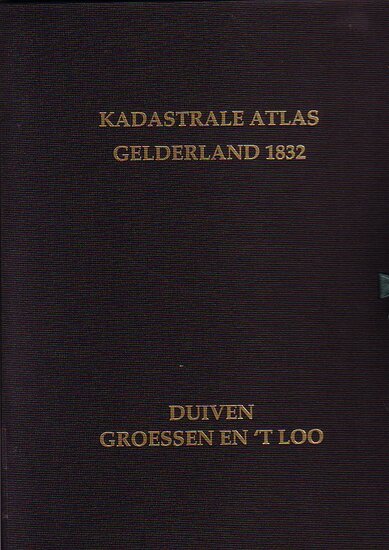 Kadastrale atlas Gelderland 1832