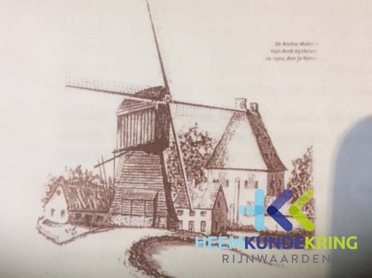 Molen, tekening