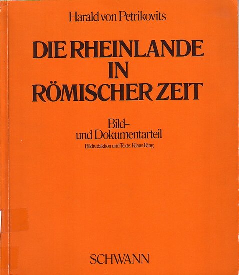 Die Rheinlande in R&ouml;mischer Zeit