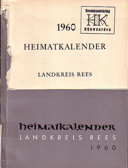 Heimatkalender Landkreis Rees 1960